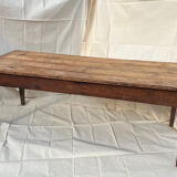 Table de ferme pied fuseau