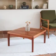 Henning Kjaernulf coffee table for Vejle Mobelfabrik in teak – Denmark, 1960s