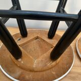 Suite of 4 scandinavian stools