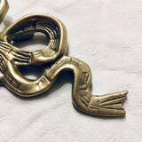 Fronton old "knot" in brass