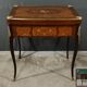 Mahogany Games Table, Louis XV/Louis XVI Transition Style – Late 19th Century
