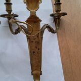 Bronze wall sconces