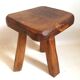 Brutalist tripod stool from the 1960s.