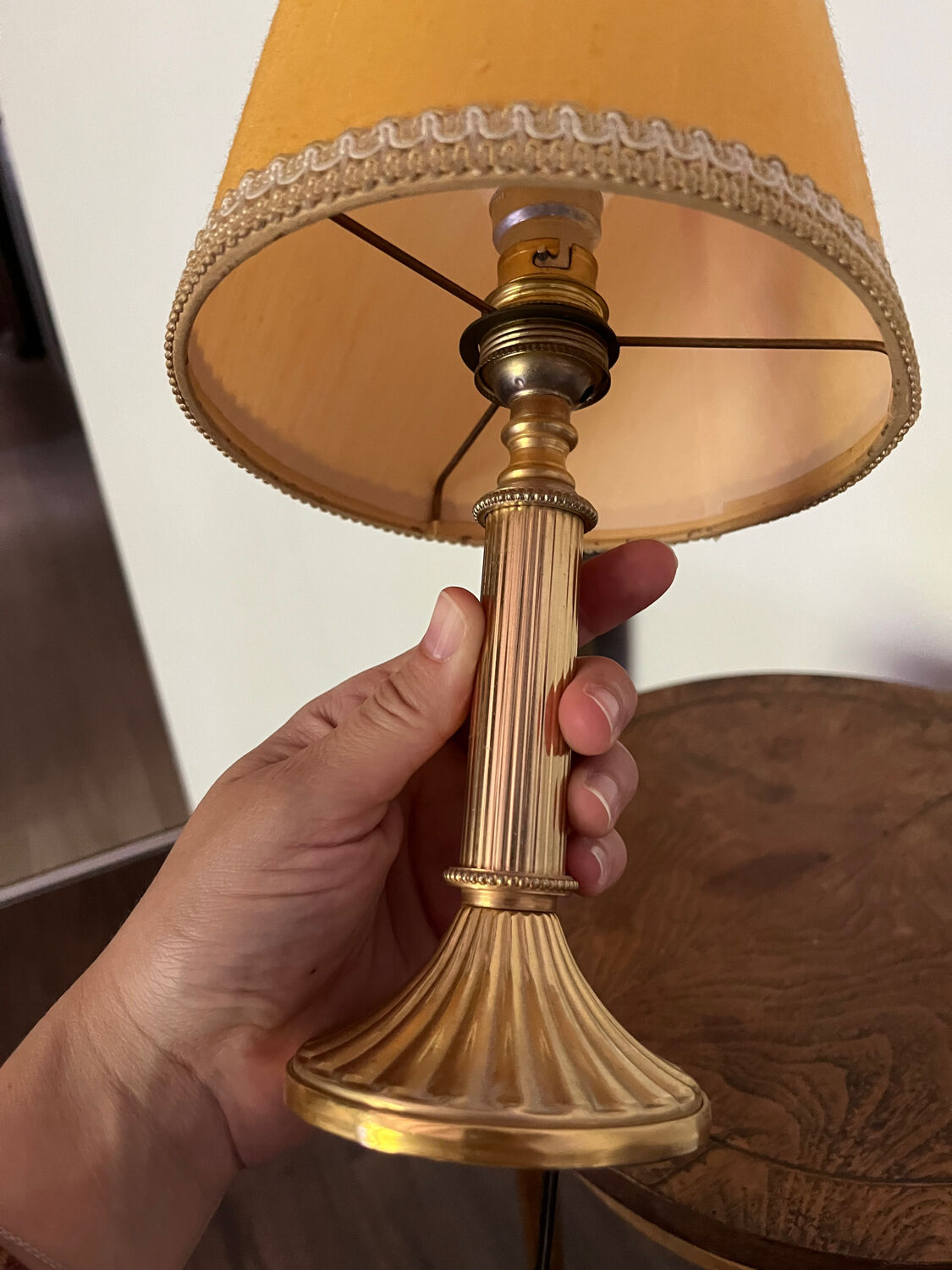 Vintage bedside lamp