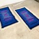 Modern abstract graphic rugs from Gilde, Germany 1960s, Set of 2