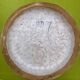 Vase in glazed ceramic decoration of flowers signed below italy - vintage 1950