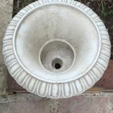 Set of planters: clasp and cast iron pots