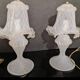 set of Murano glass mushroom lamps