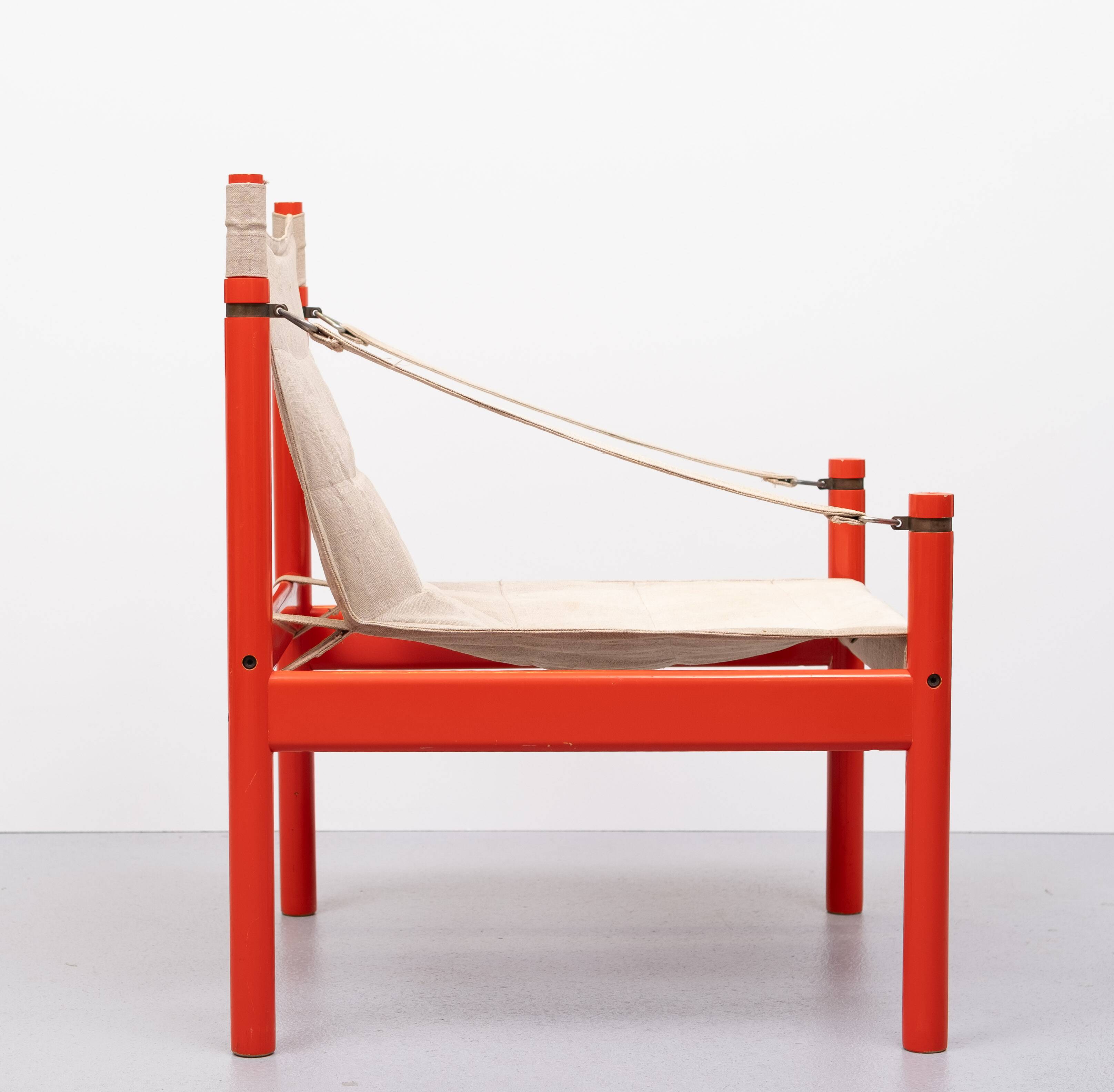 Chaise Safari Erik Worts 1960 Danemark