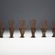 Industrial Wabi Sabi Primitive Chairs, France, 1950s