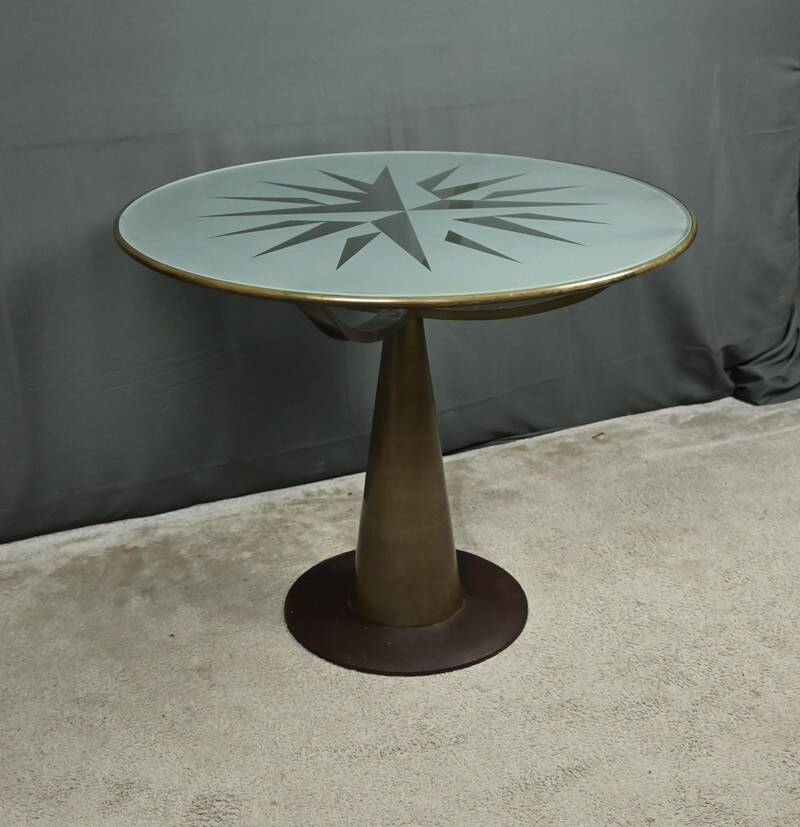 Astrolabe Table by Oscar Tusquets, Aleph Collection, Driade Edition – 1988
