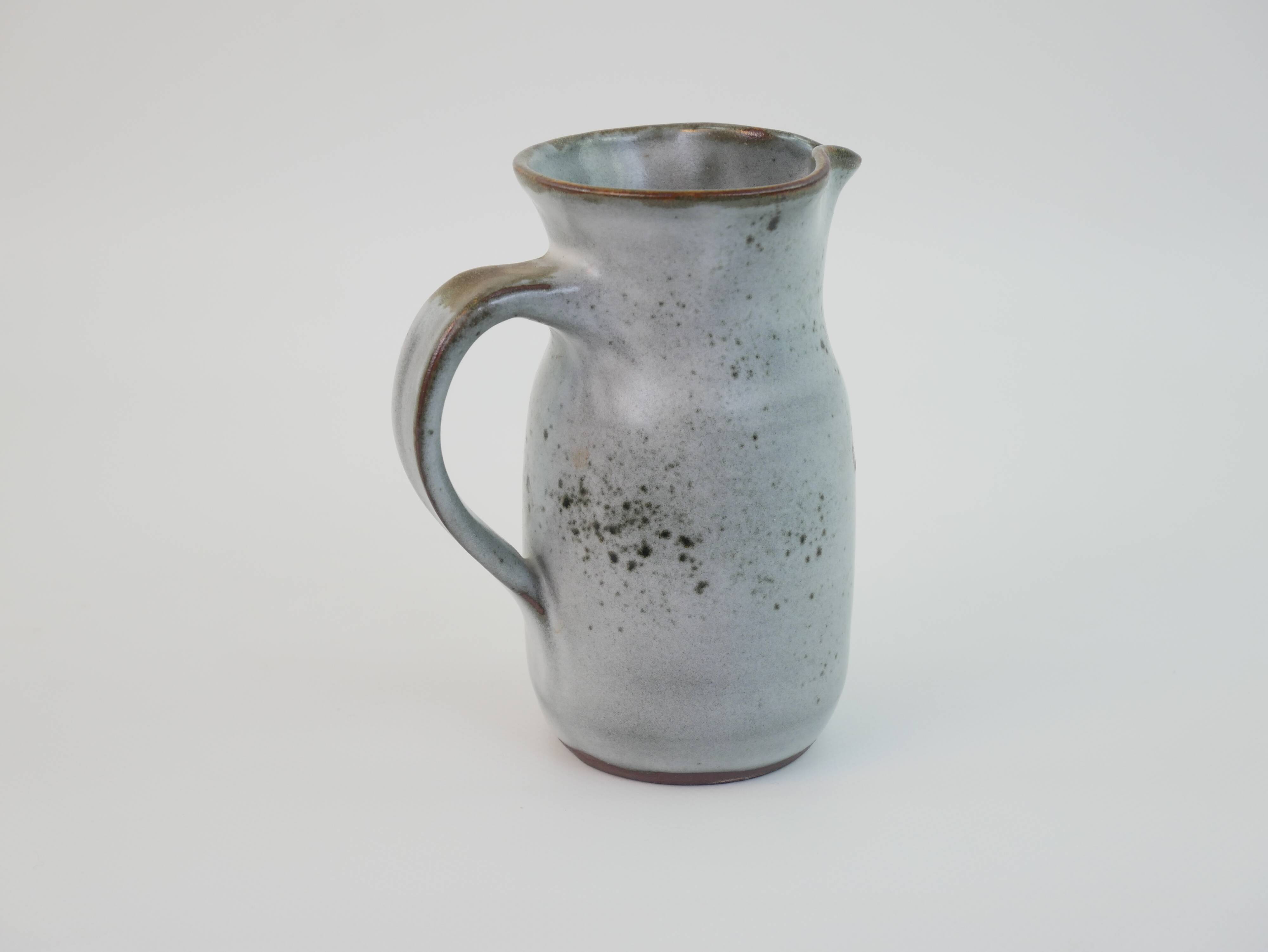 Small pitcher Milk jug Ceramic jug Atelier Thierry and Chantal Robert