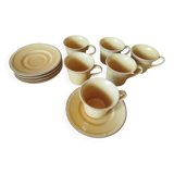 Vintage coffee cup set