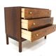 Scandinavian rosewood chest of drawers Sweden 1960