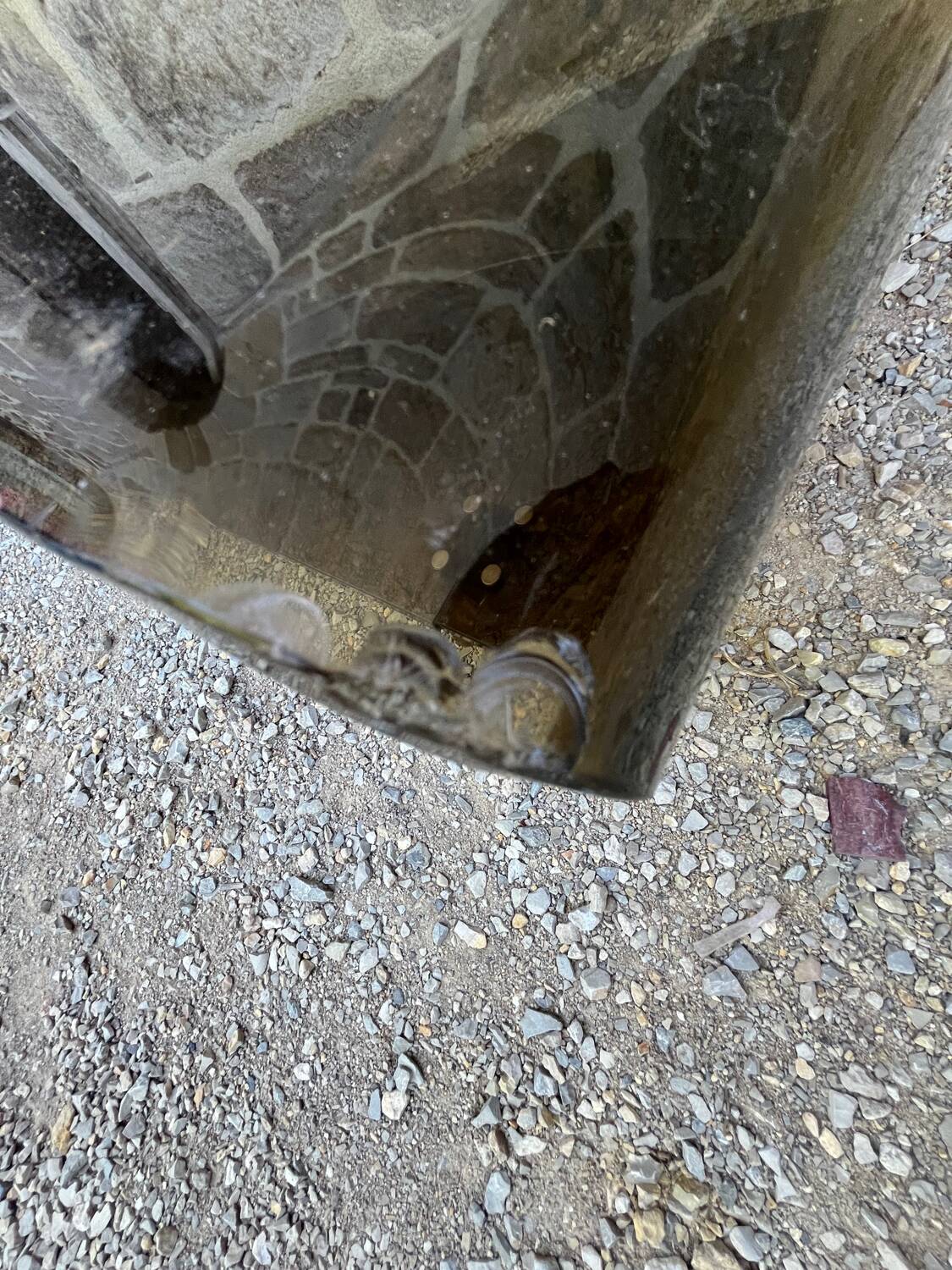 Plexiglass coffee table