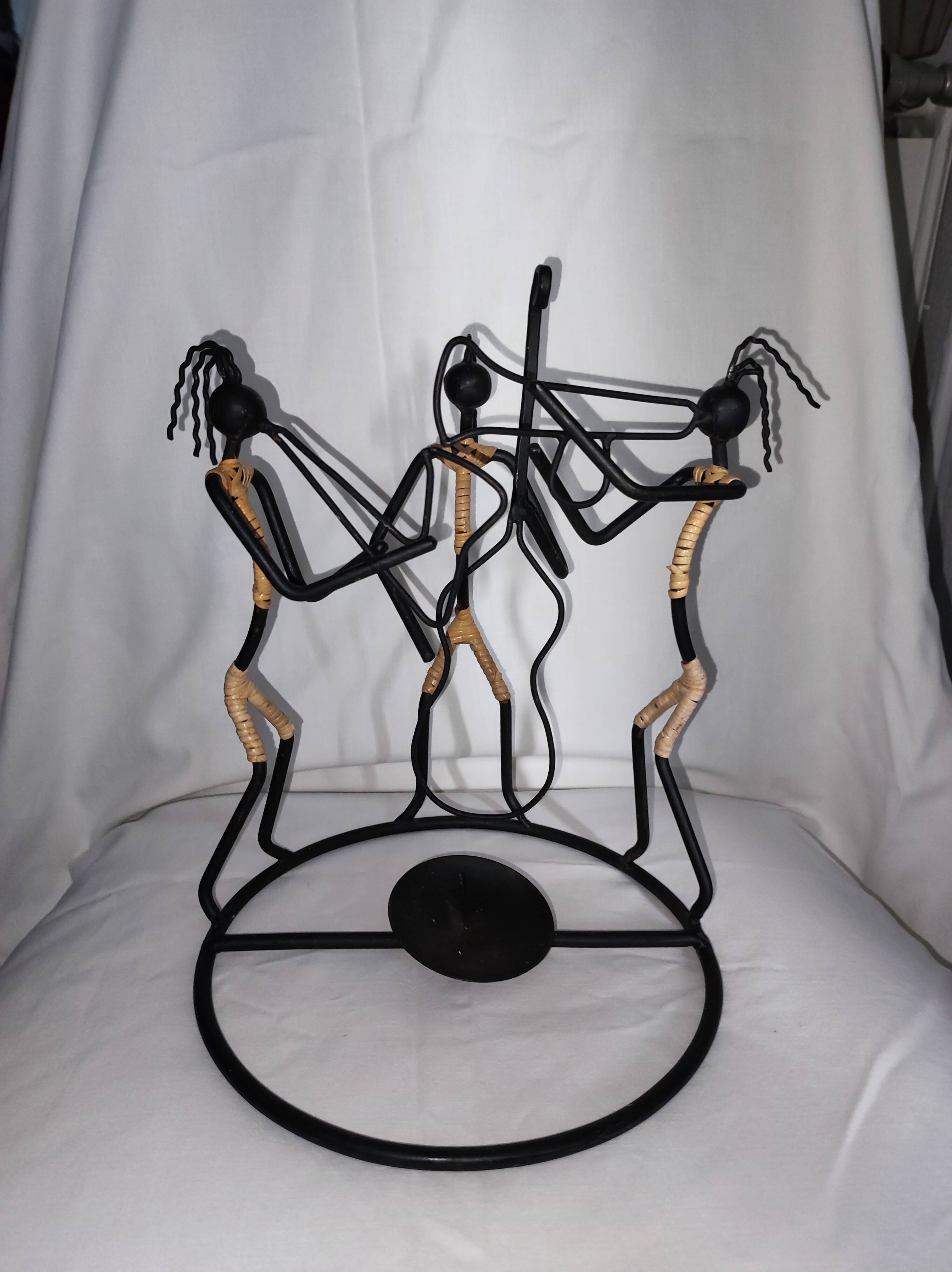 60s musicians candle holder