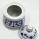 Set of 4 winterling cups, milk jug and sugar bowl