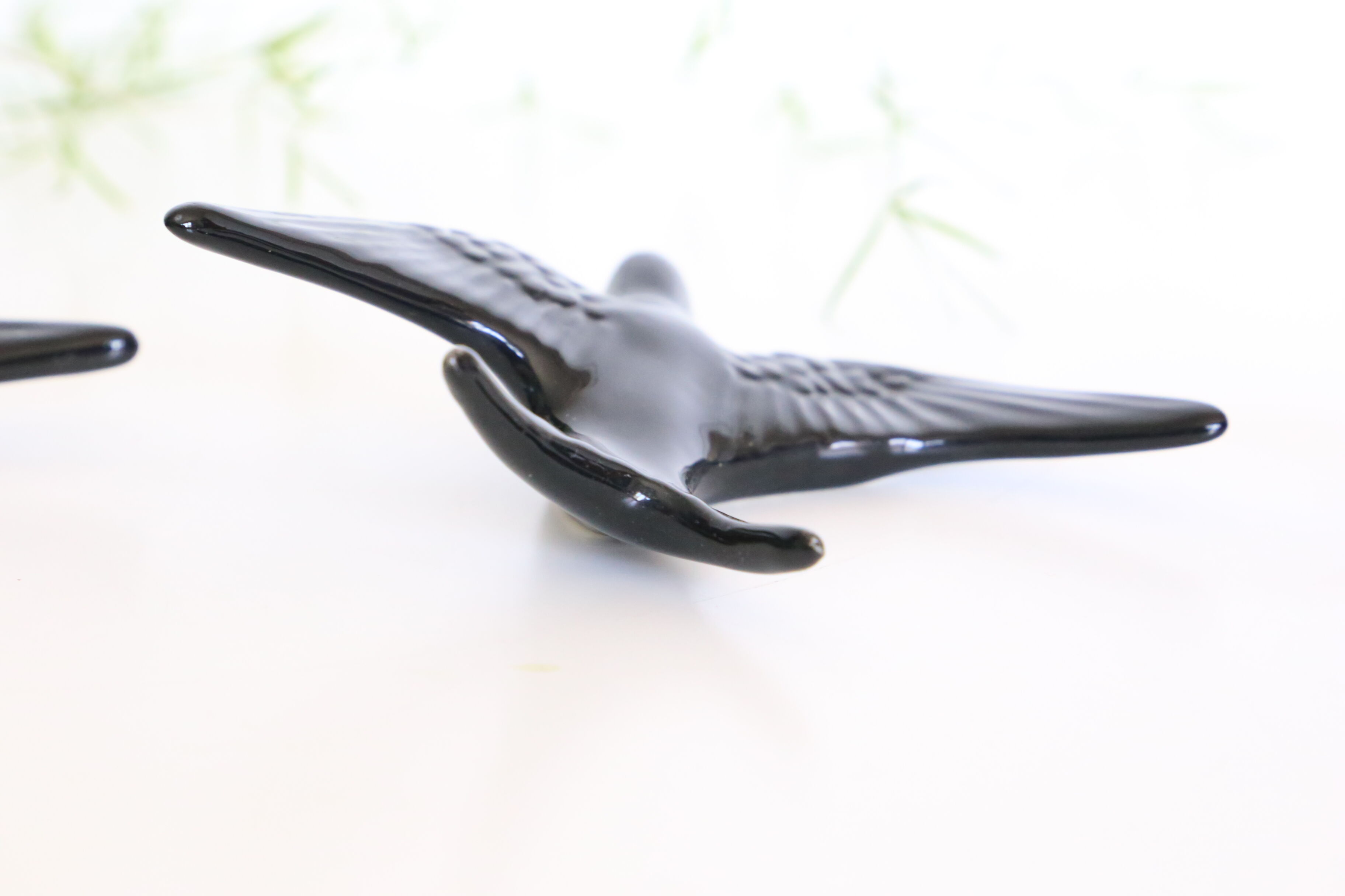 Soaring 3 ceramic swallows