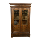 Parisian library louis Philippe in mahogany around 1830