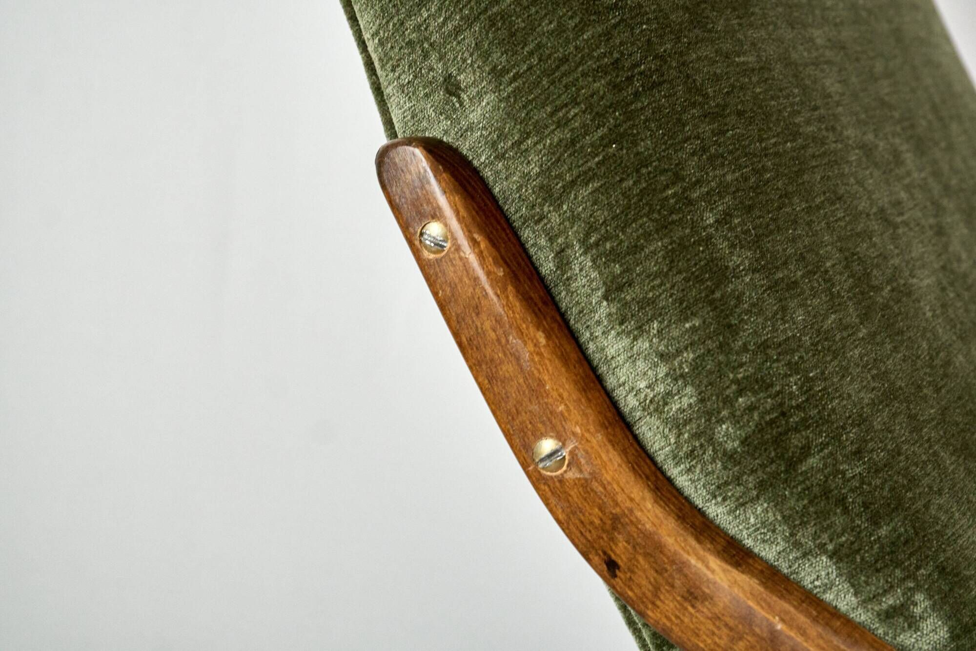 Bentwood Rocking Chair from Ton, 1960s, Czecoslovakia