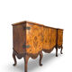 Walnut buffet, antique Italian, 1930s.