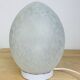 Domec egg lamp, speckled glass from Vianne, 70s