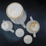 Céranord pourer, creamer and sugar bowl