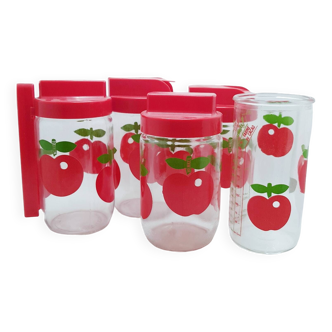 1970's Henkel apple set