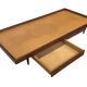 Vintage mid century daybed in teak design with drawers