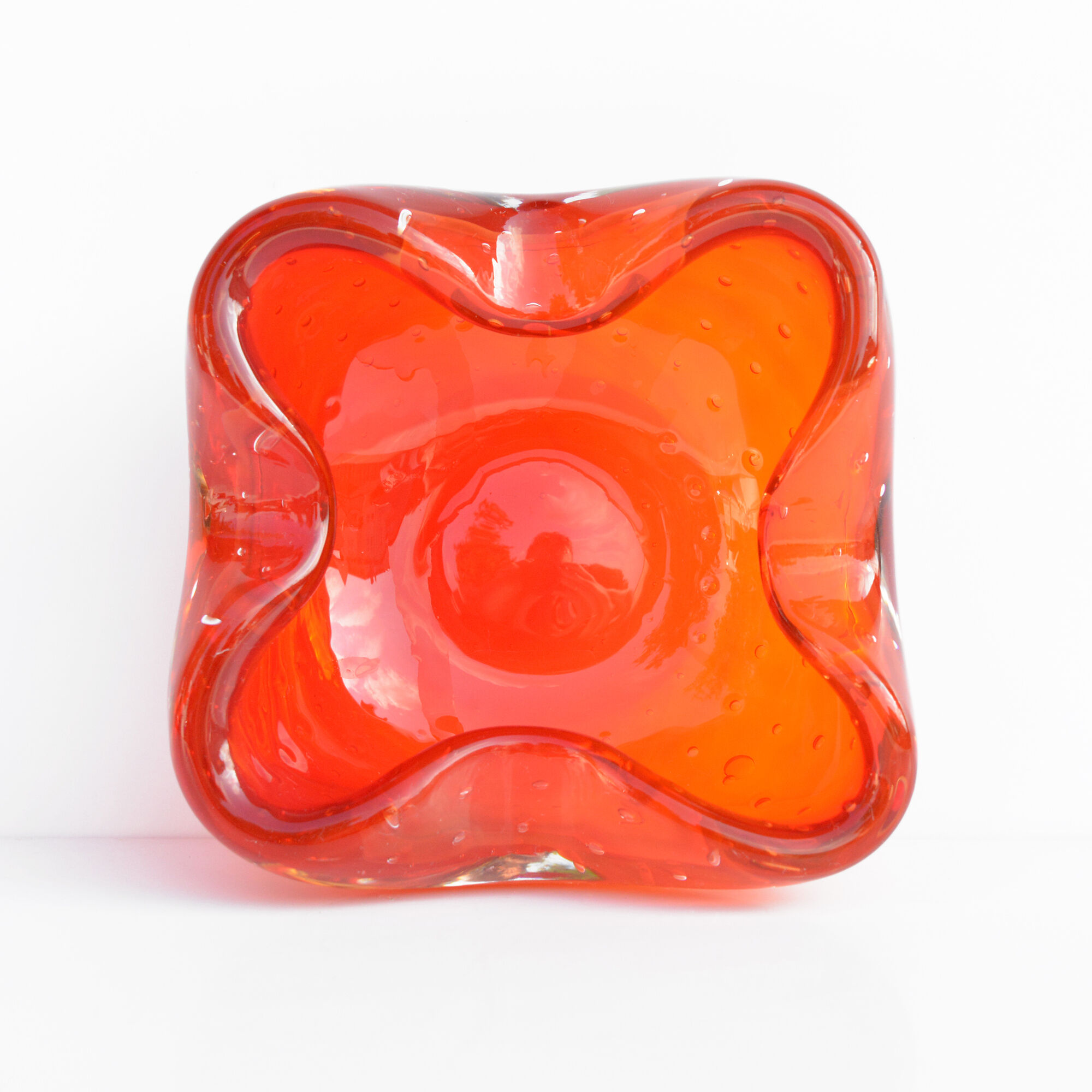 Italian design ashtray Galliano Ferro, Murano Glass of the 1960