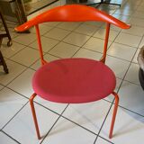Red Carl Hansen chair