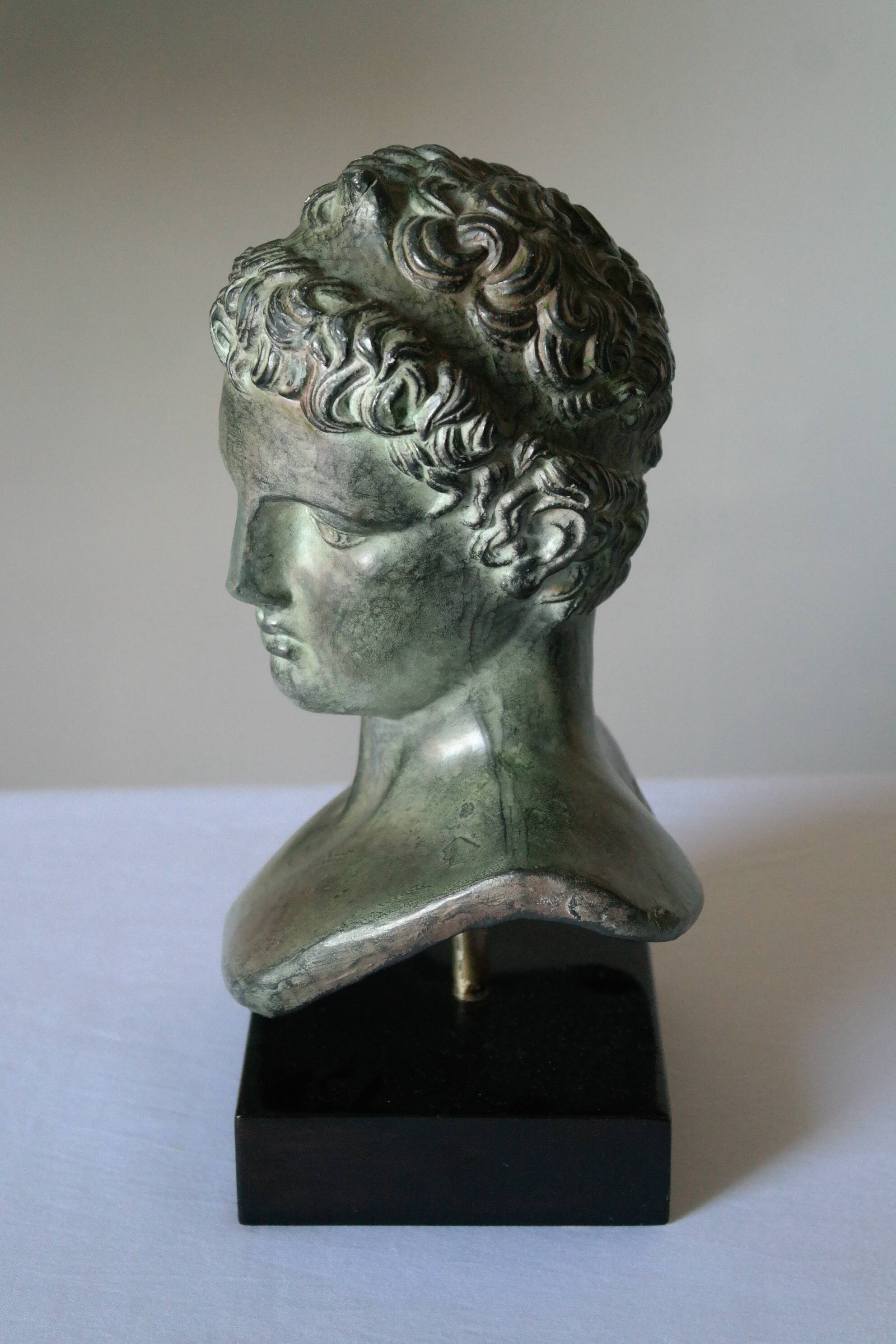 Greek marathon boy bust