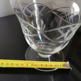 Duo of crystal decanters of Saint Louis