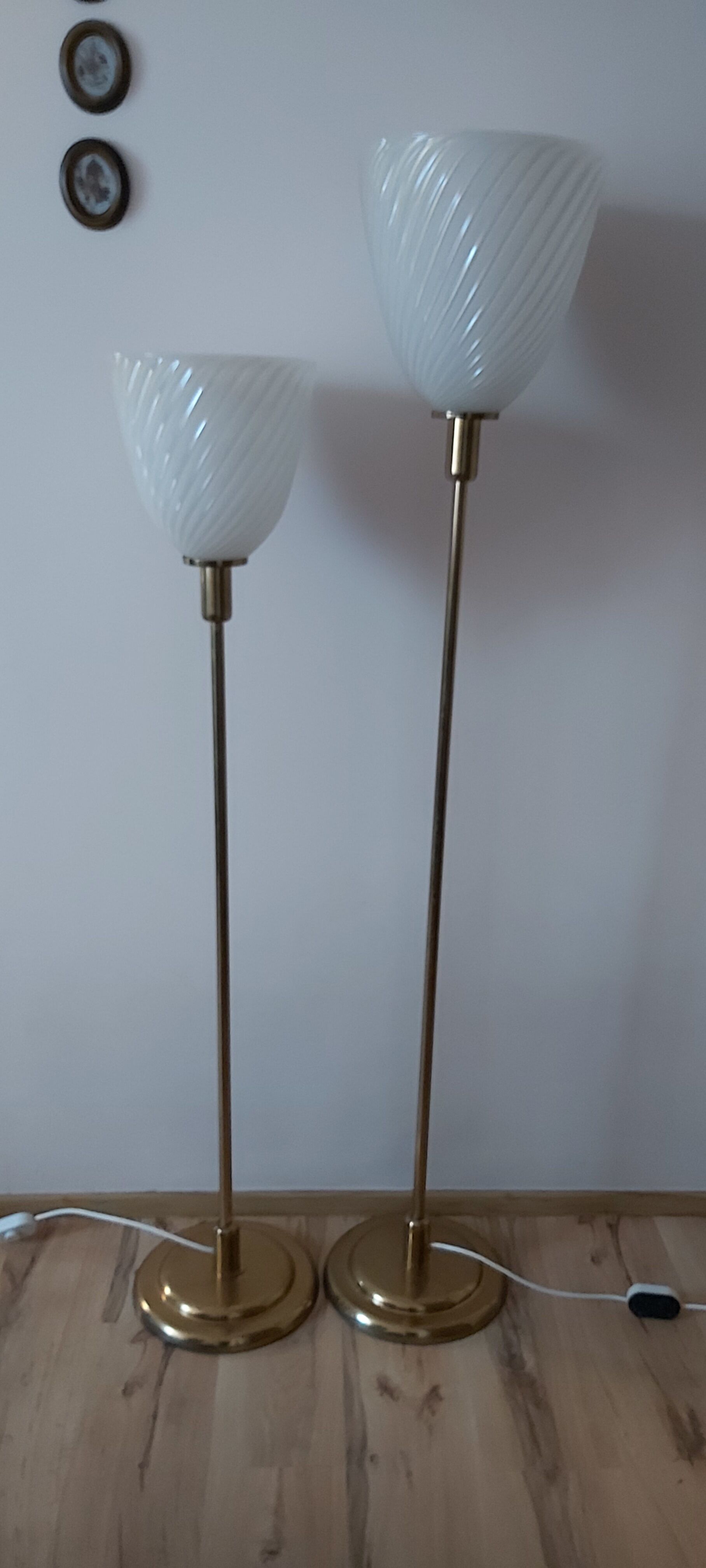 Pair of Floor Lamps, France, 1980s
