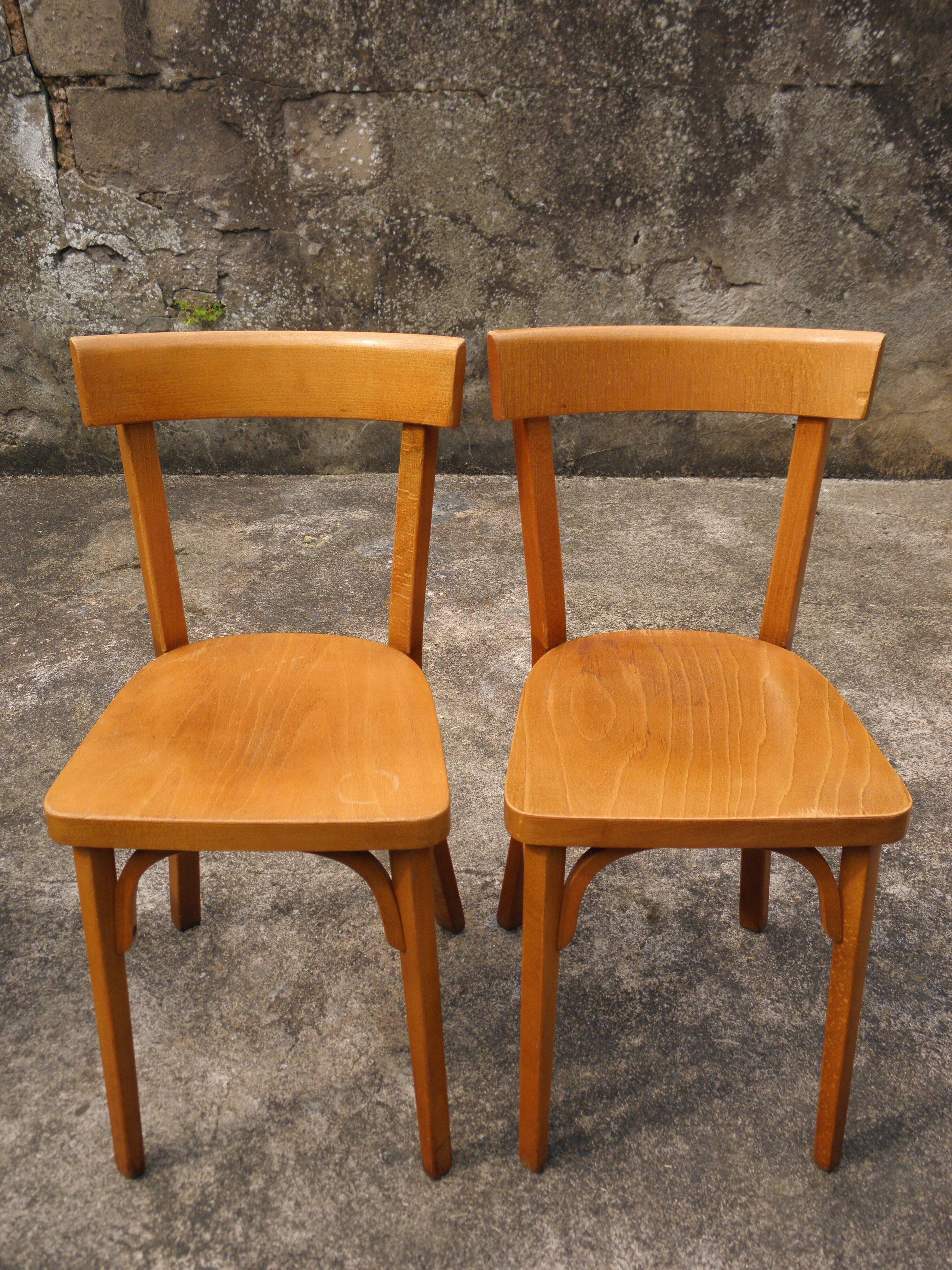 4 Baumann bistro chairs n° 18