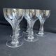 5 hollow foot champagne glasses – bayel cristallerie royale de champagne