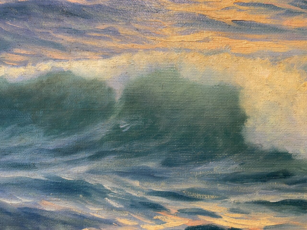 Tableau signée G Welters XXème siècle