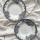 2 St Amand ironstone soup plates “Narcissus”