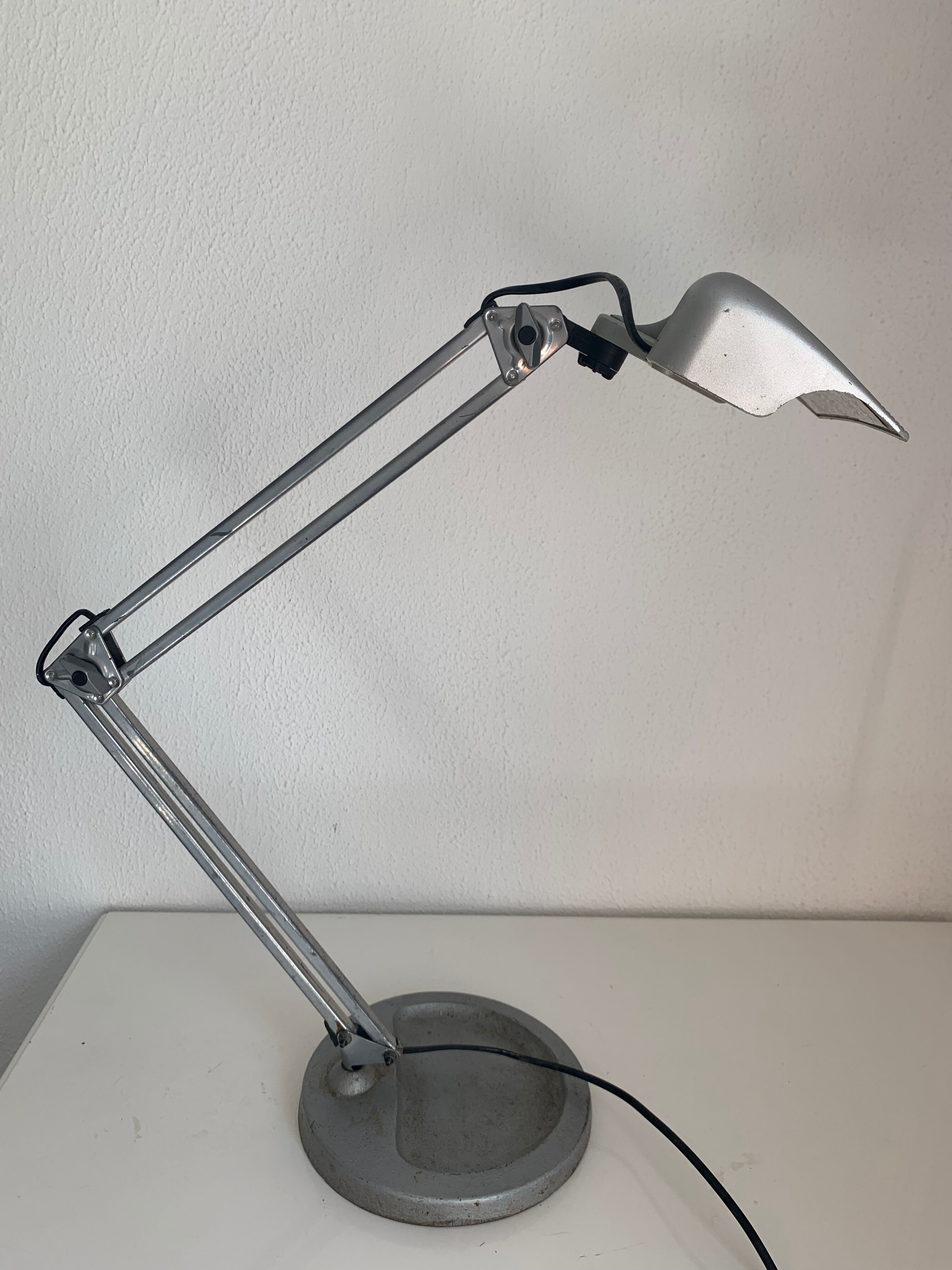 Vintage lamp 1980 architect Lival Wing Finland - 60 cm