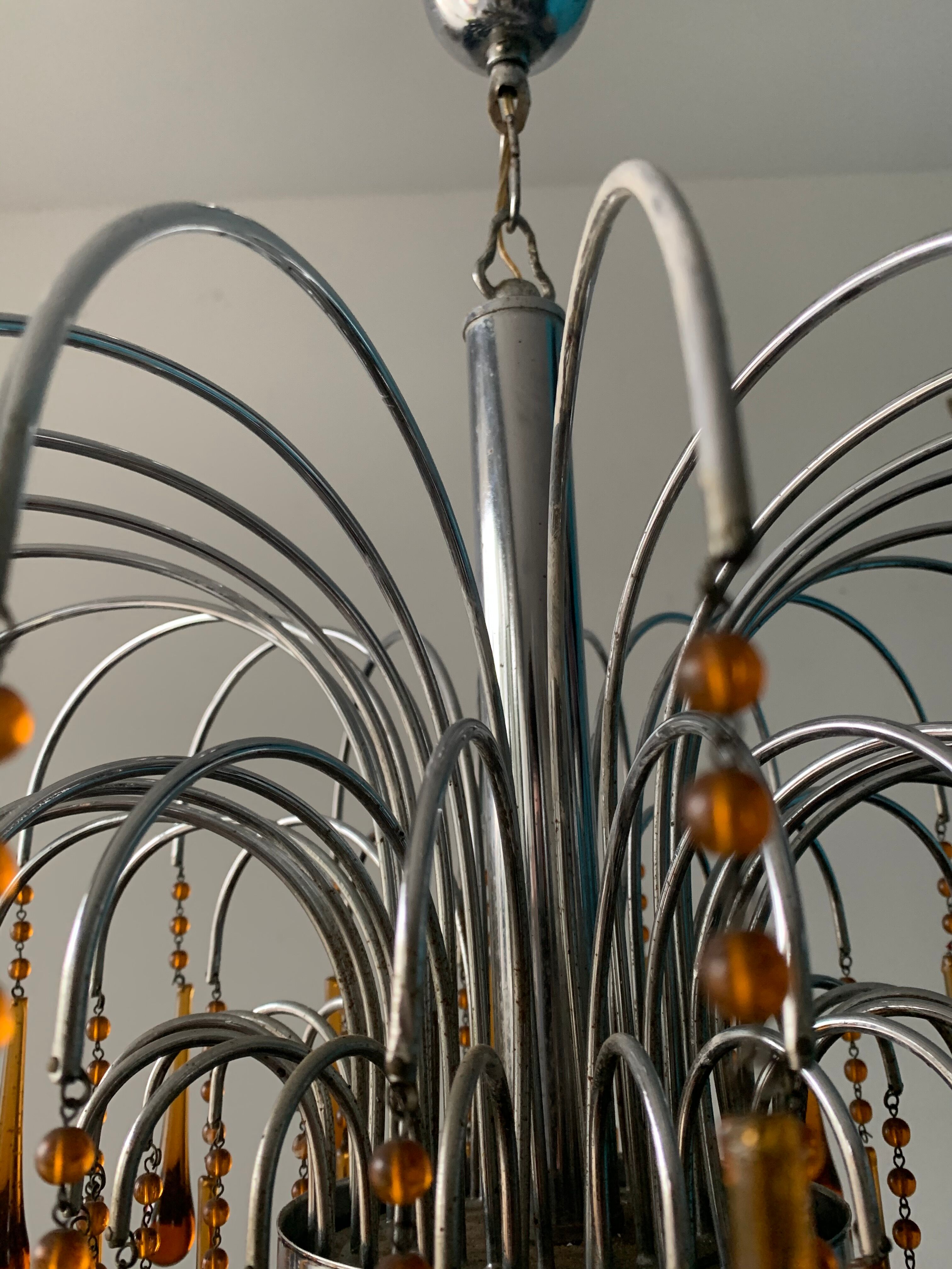 Paolo Venini chandelier for Muran from 1960