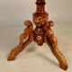 Central Foot Nacre Inlay Pedestal Table