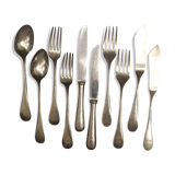Lot of silver cutlery from the Wagons Lits company