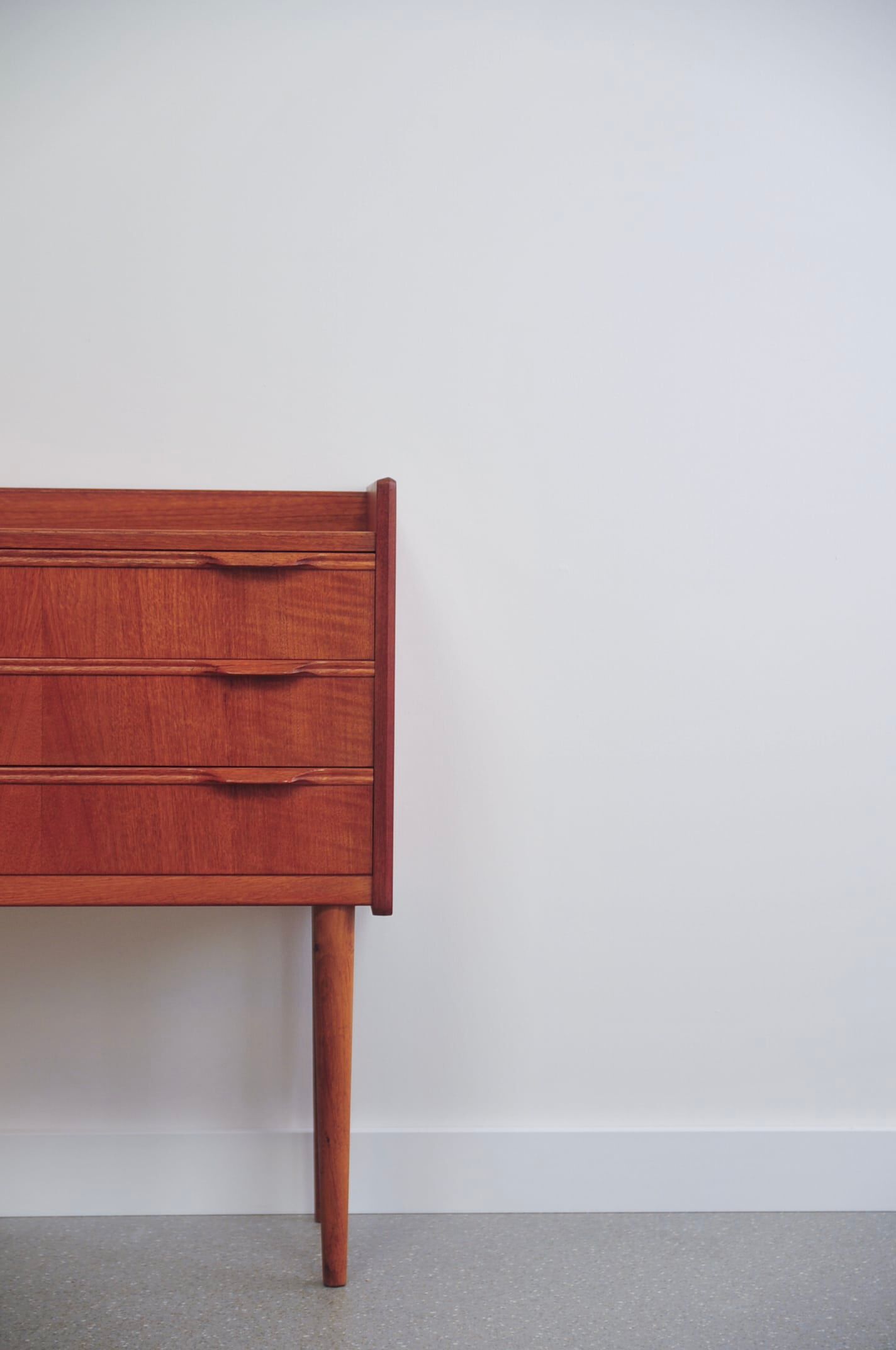 Commode vintage en teck Henning Jørgensen