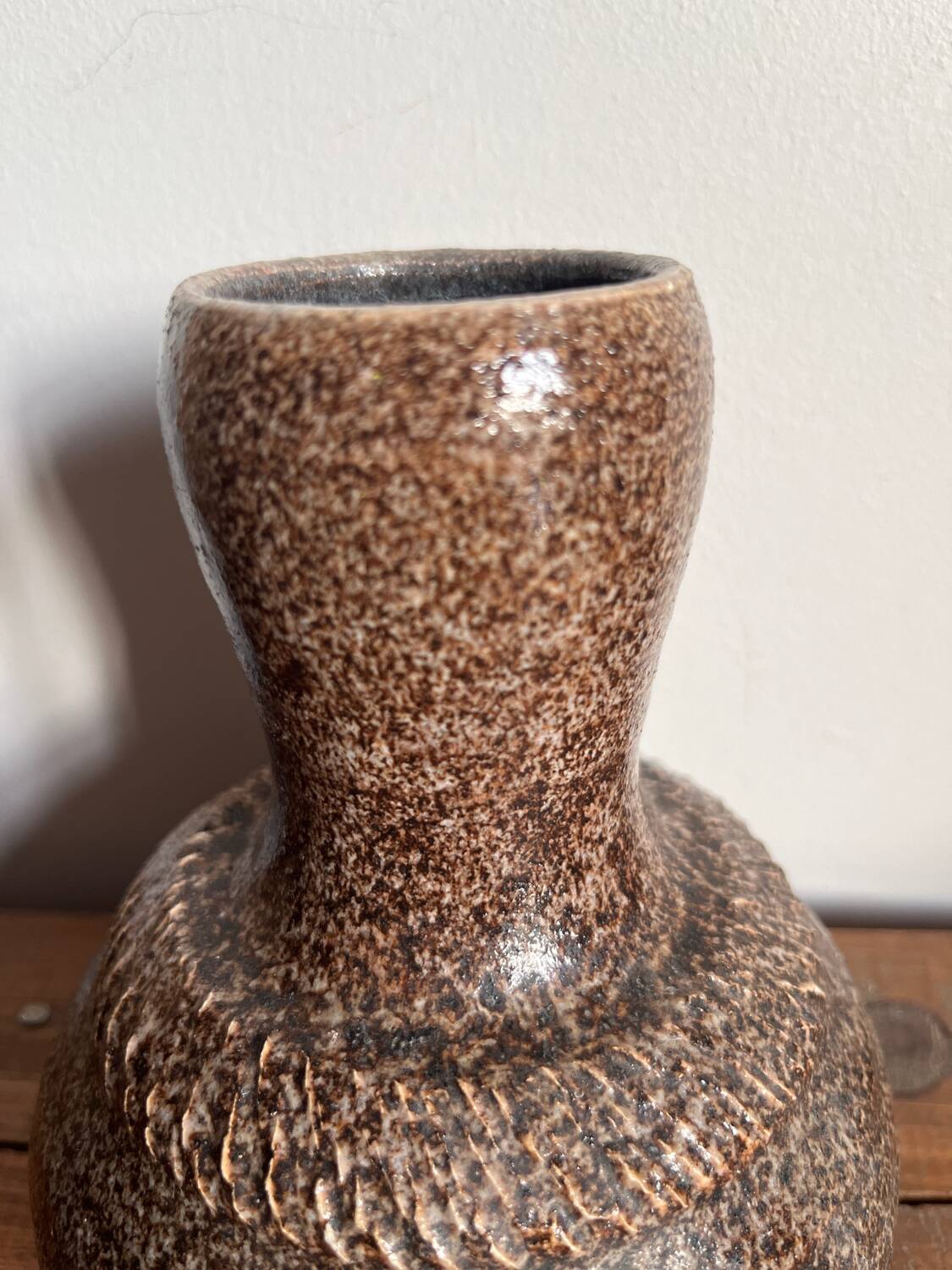 Stoneware vase