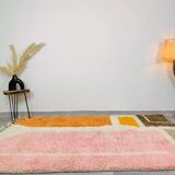 Handmade pure wool rug, size 150 x 250 cm