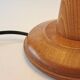 Vintage hem glass lampshade bedside lamp