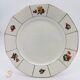Set of 6 flat plates, Digoin & Sarreguemines. Prado model.