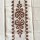 8 serviettes de table vintage en coton