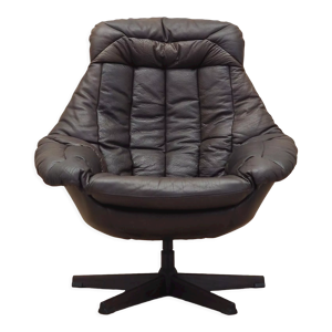 Fauteuil pivotant en cuir, design