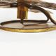Rare "Waterlily" table lamp by Tommaso Barbi for Bottega Gadda, Italy, 1960s